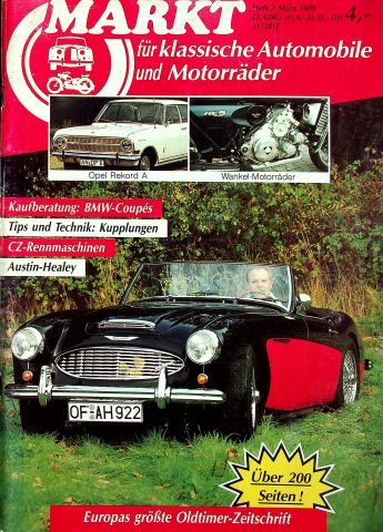 Deckblatt Oldtimer Markt (03/1989)